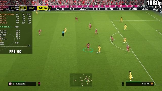 eFootball 2023 | 1080p | (RX 580 8 GB | AMD Ryzen 5 1600 AF | 16 GB RAM) смотреть онлайн