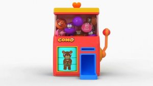 Como | Animal Slot machine 2 | Learn colors and words | Cartoon video for kids | Como Kids TV