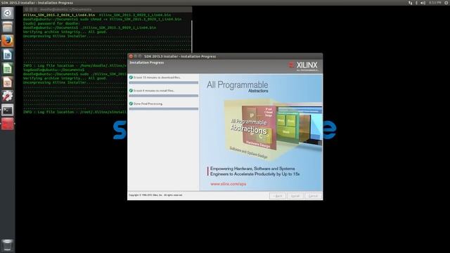 Xilinx SDK Install for snickerdoodle (Ubuntu) смотреть онлайн