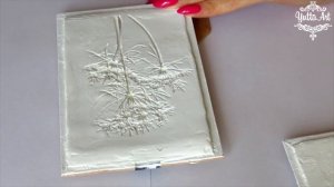 Ботанический барельеф DIY. Создаём стильное интерьерное панно. МК Ютты Арт.