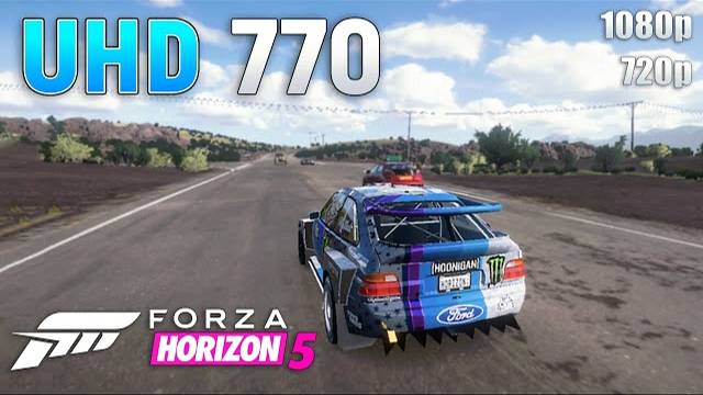 Forza Horizon 5 Without Graphics Card (UHD 770)