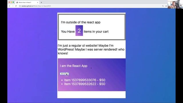 What's new in React - Wes Bos смотреть онлайн