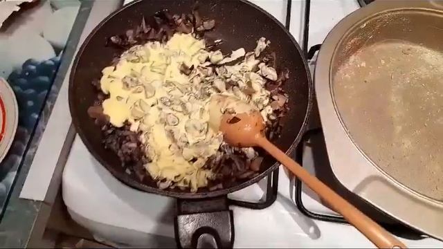 Секретный бабушкин рецепт Жульена с Грибами и сыром ? ? ?