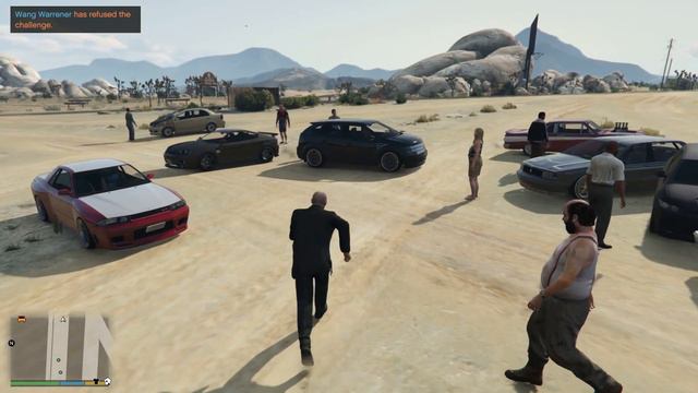 GTA 5 drag test Stanier stock & tuning смотреть онлайн