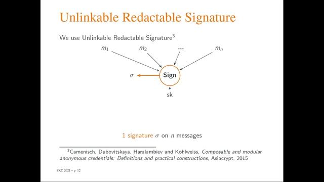 Improving Revocation for Group Signature with Redactable Signature смотреть онлайн