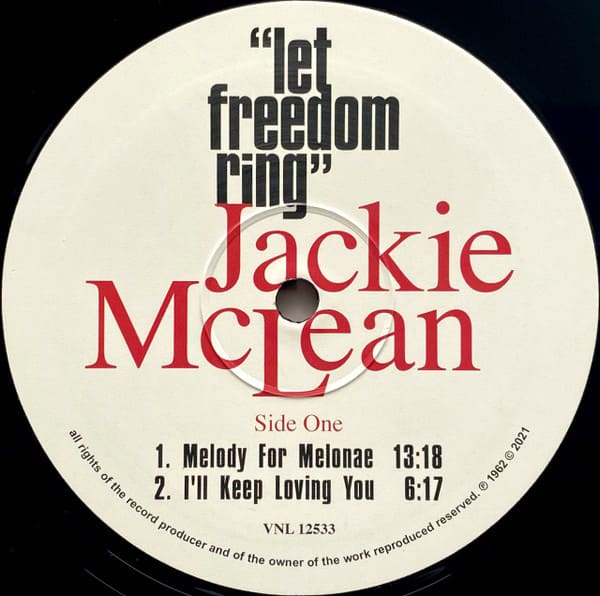 Let Freedom Ring - Jackie McLean (side One) смотреть онлайн