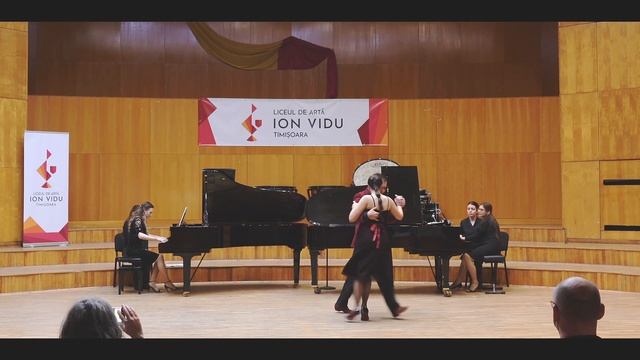 Tango Nocturna, arr. for two pianos by Simone Tolomeo, Bianca Laudacescu & Silviu Gusat, dancers смотреть онлайн