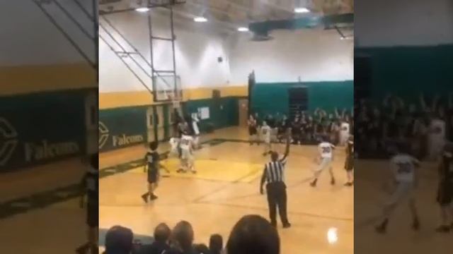 Mitch Kellam Varsity 2019 conf game Trailing on break 3pointer смотреть онлайн