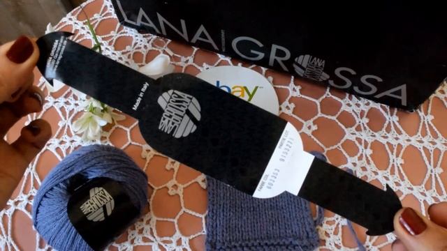 Новая покупочка пряжи ,,LANA GROSSA,,1 кг СЧАСТЬЯ!!! смотреть онлайн