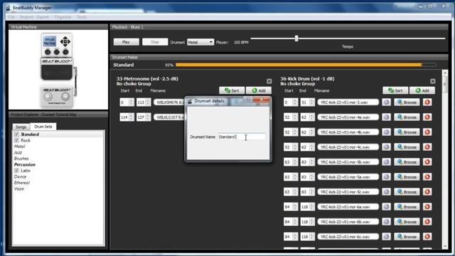 BeatBuddy Manager Drum Set Editor Tutorial 1 - General Overview смотреть онлайн