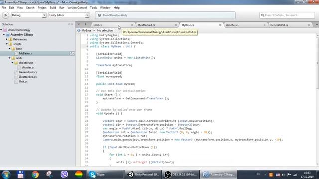 Unity и ООП #4 Исправляем ошибки смотреть онлайн