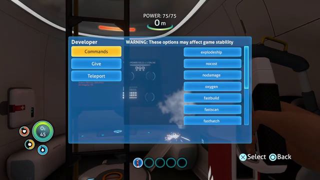 Subnautica Developer Cheats PS4 смотреть онлайн