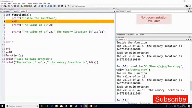 local and global variables in python смотреть онлайн