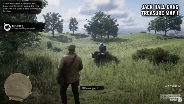 RED DEAD REDEMPTION 2 · Jack Hall Gang Treasure Map Locations Video Guide | 【XCV//】 смотреть онлайн