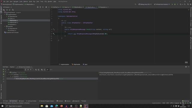 So, How do you Mock an Interface when Unit Testing? смотреть онлайн