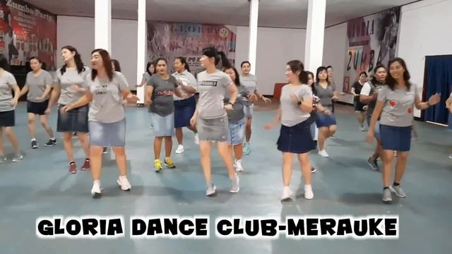 DING DONG/LINE DANCE/Choreo CAECILIA M FATRUAN/GDC MERAUKE PAPUA INDONESIA смотреть онлайн