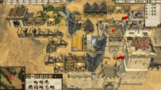 Let's Play Stronghold Crusader 2 #069[German|HD+|PC] Sklavenkönig in Schwierigkeiten! смотреть онлайн