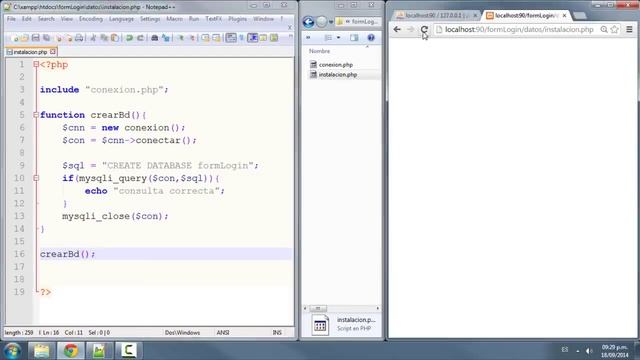 02.- Instalación de BD con funciones - Login con PHP, Bootstrap y Jquery | @eytooestudios смотреть онлайн