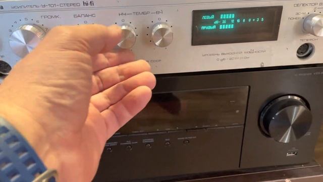 Радиотехника У-101 на TDA7294