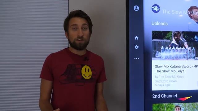 Как работают телевизоры в Slow Mo | The Slow Mo Guys на русском смотреть онлайн