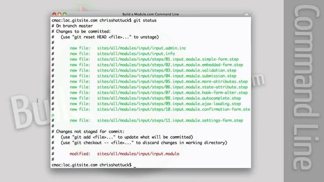 14. How to commit unstaged changes and modify staged files (a Drupal how-to) смотреть онлайн