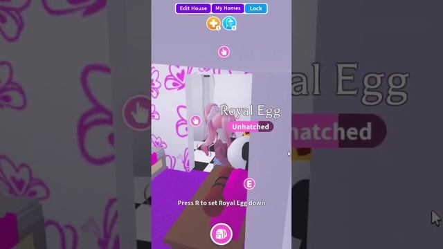 Что мне выпало из королевского яйца?! #roblox #роблокс #адоптми #adoptme #рек #рекомендации смотреть онлайн