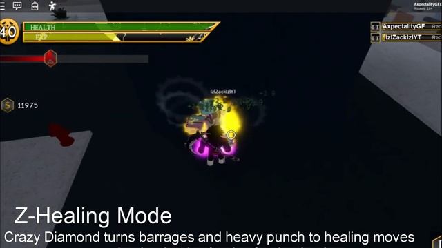 Crazy Diamond Showcase(ROBLOX Your Bizarre Adventure) смотреть онлайн