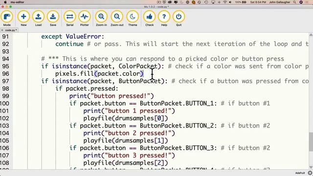 Lesson 17 CPB and Bluetooth with Bluefruit смотреть онлайн