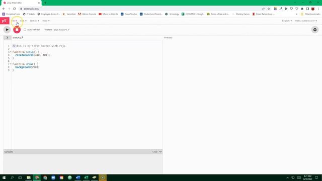 P5js Create account and duplicate смотреть онлайн