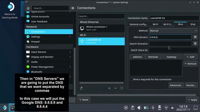 How to Change your DNS on Steam Deck ? смотреть онлайн