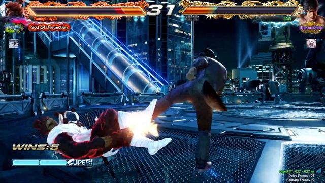 Akuma Tekken 7 Long Distsnce Raging Demon смотреть онлайн