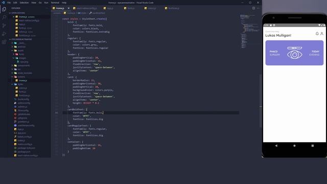 React Native Eye Care Screen Time Lapse смотреть онлайн