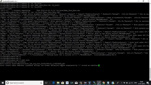 Process Json Data in Hive in a Simple Way Without Writing Any Custom Logic Hadoop BigData смотреть онлайн