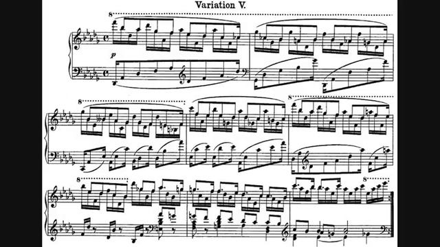 Robert Schumann - Symphonic Etudes, Op. 13 смотреть онлайн