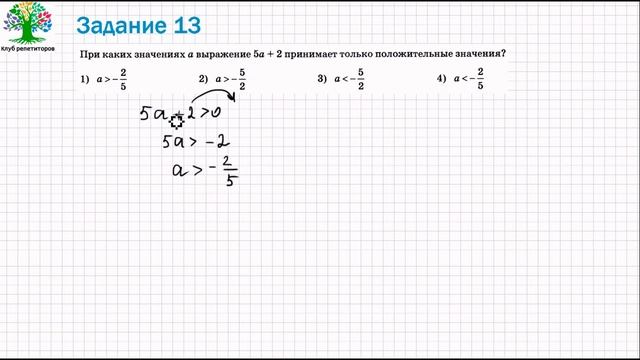 Математика ОГЭ | ОГЭ Вариант 49 | Ященко ОГЭ | Клуб репетиторов | Задание 6-19 огэ смотреть онлайн