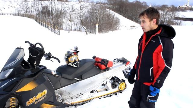 Тест-драйв снегохода BRP Summit 600 (2009 года) смотреть онлайн