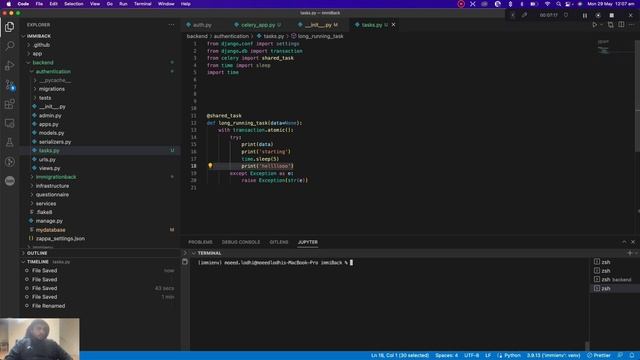 Deploy Celery to EC2 using Docker part 1 смотреть онлайн