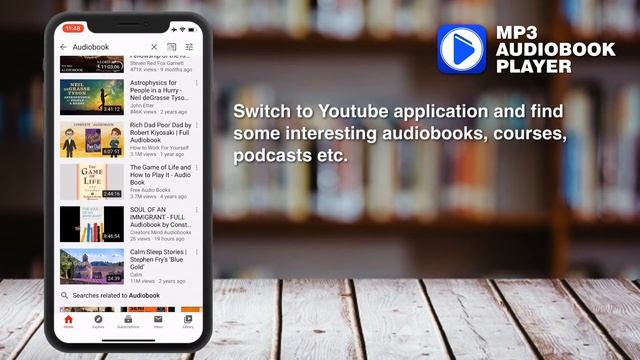 MP3 Audiobook Player + YouTube. Downloads And Listen Audiobooks On IPhone & IPad For Free