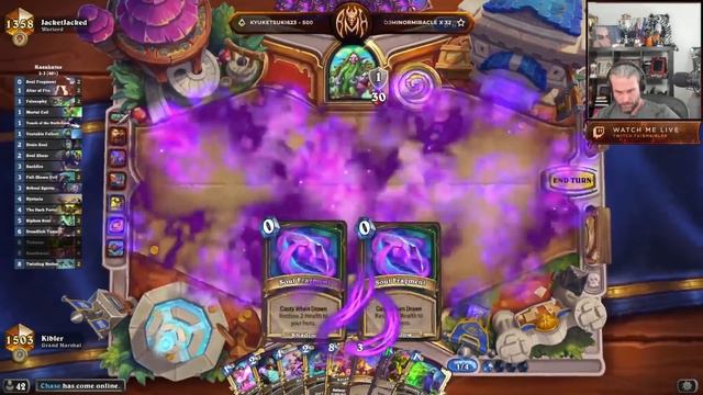 (Hearthstone) Kazakusan Warlock смотреть онлайн