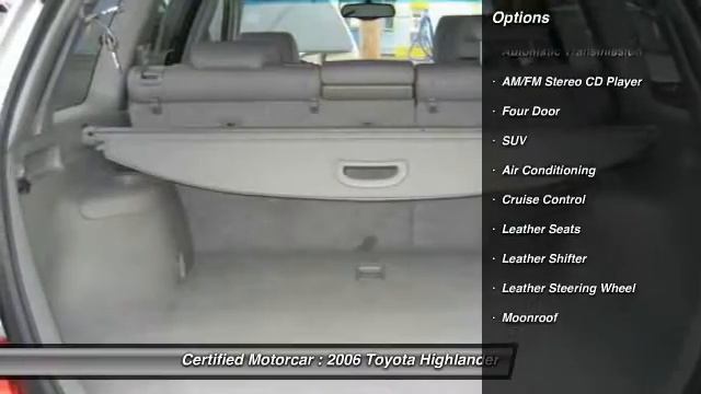 2006 Toyota Highlander Limited Hybrid 4d Suv 4x4 V6 Roselle Park NJ 07204 смотреть онлайн