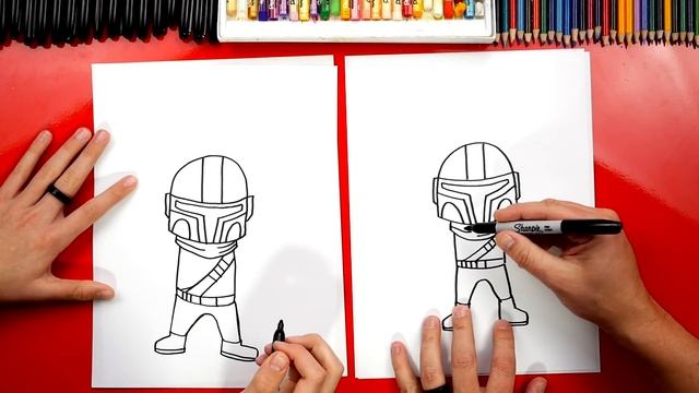 How To Draw The Mandalorian смотреть онлайн