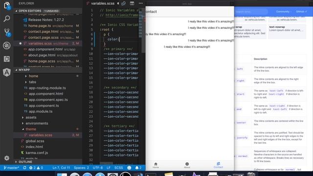 Ionic4 - CSS utilities (Part 11) смотреть онлайн