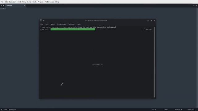 Responsive Terminal Progress Bar смотреть онлайн