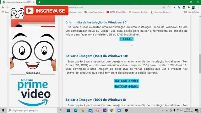 Baixar Windows 7 ISO 32Bits ou 64Bits Baixar Imagem ISO Para Criação de Pendrive Bootable смотреть онлайн