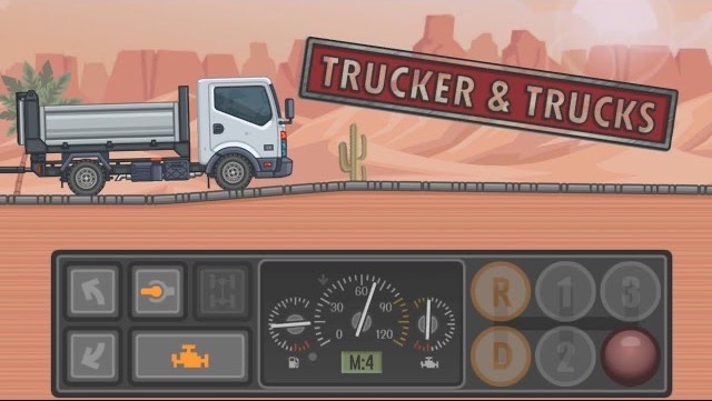 СТЕПАШКА НА ПРОТЯЖЕНИИ 30 МИНУТ РАЗБИРАЕТСЯ КАК ИГРАТЬ ► Trucker And Trucks