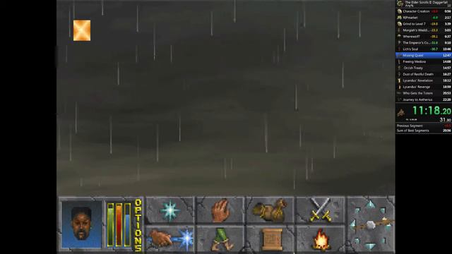 The Elder Scrolls II: Daggerfall Any% Speedrun in 21m29s смотреть онлайн