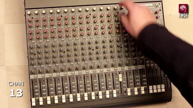 Mackie CR1604-VLZ Mixing Console - Final Checks