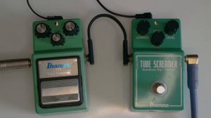 Tube Screamer TS 808 VS. TS 9 | TS808 + TS9 | Lucas Vale