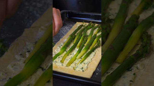 Рецепт тарта со спаржей / Asparagus tart смотреть онлайн