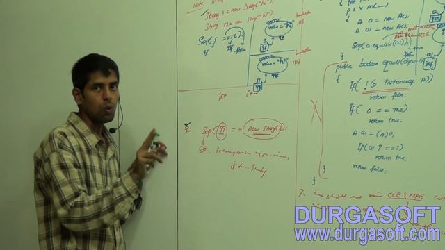 Core Java - java.lang.package - equals(Object o) Vs == operator Part-2 смотреть онлайн